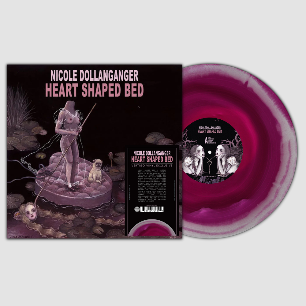 メ⑮-62 CATASROPHE BALLET LP レコード VV Exclusive: Heart Shaped Bed- Nicole Dollanganger Violet